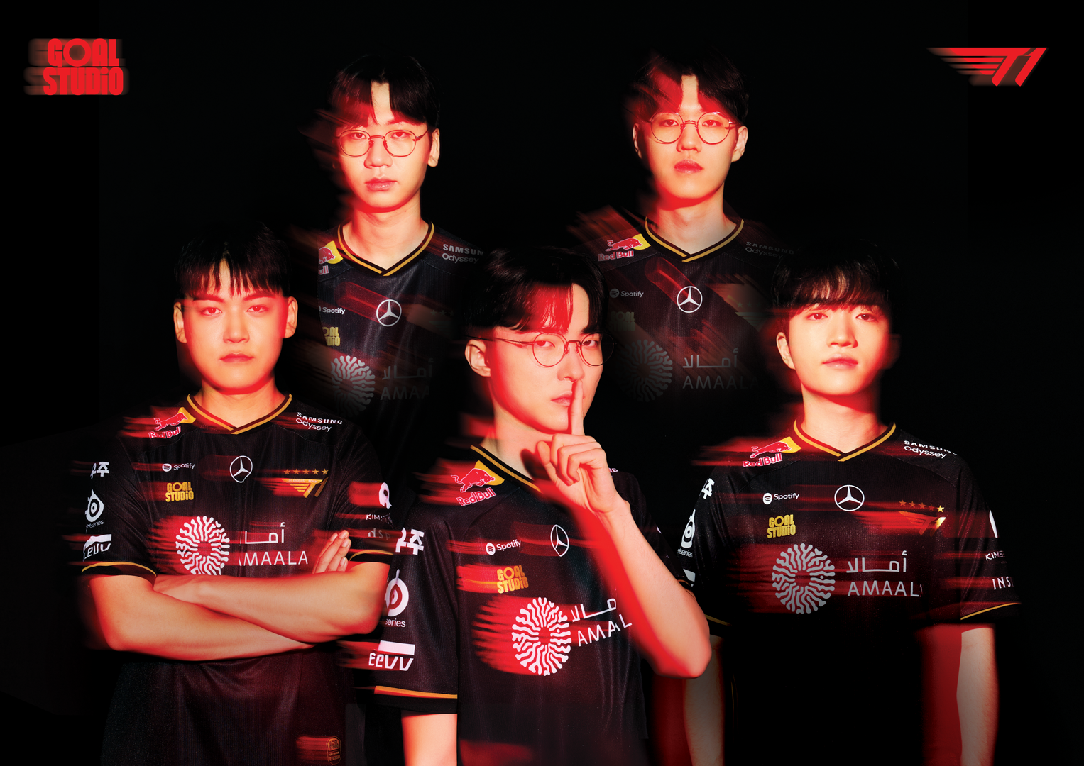 T1 × GOALSTUDIO