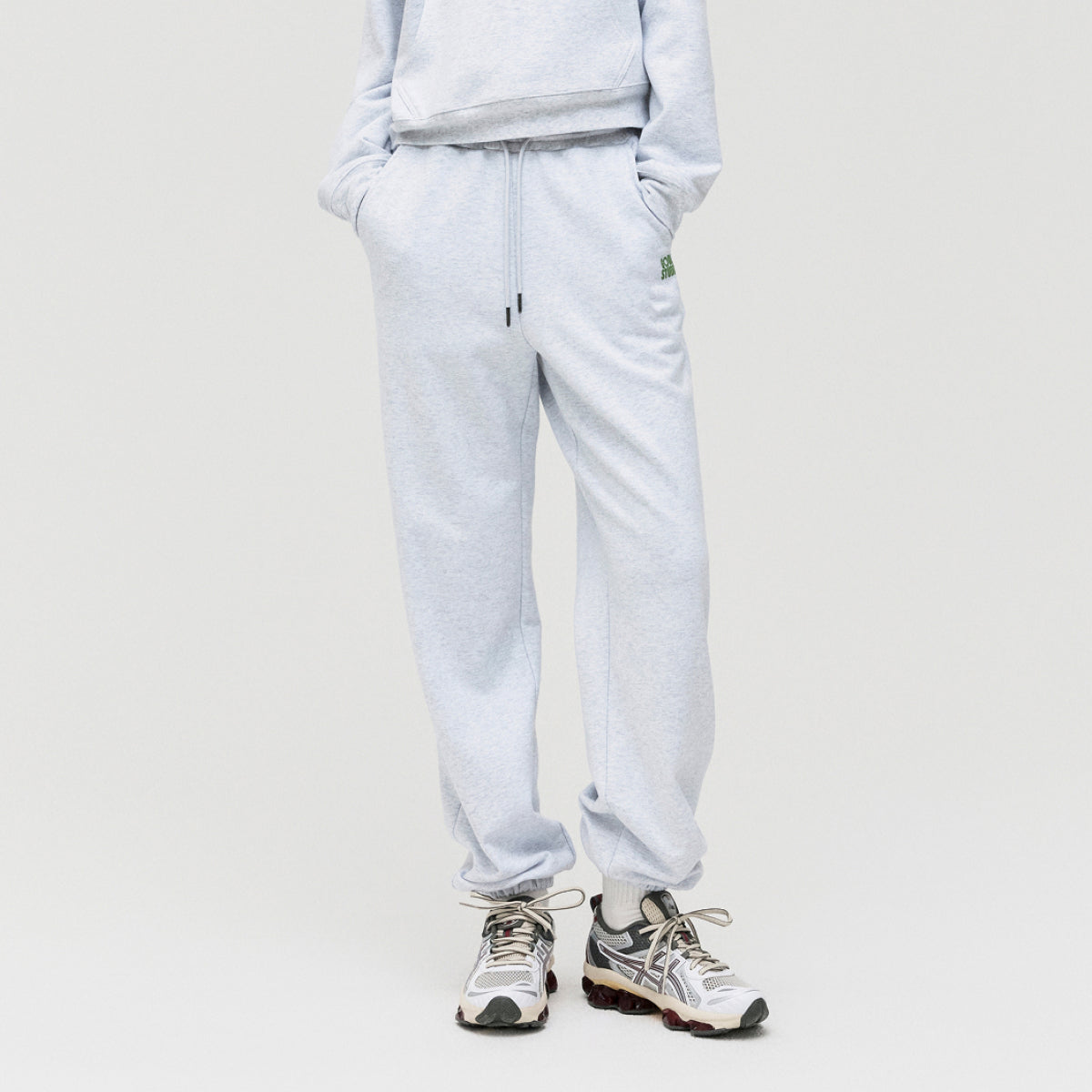 W'S ACTIVE JOGGER - MELANGE GREY