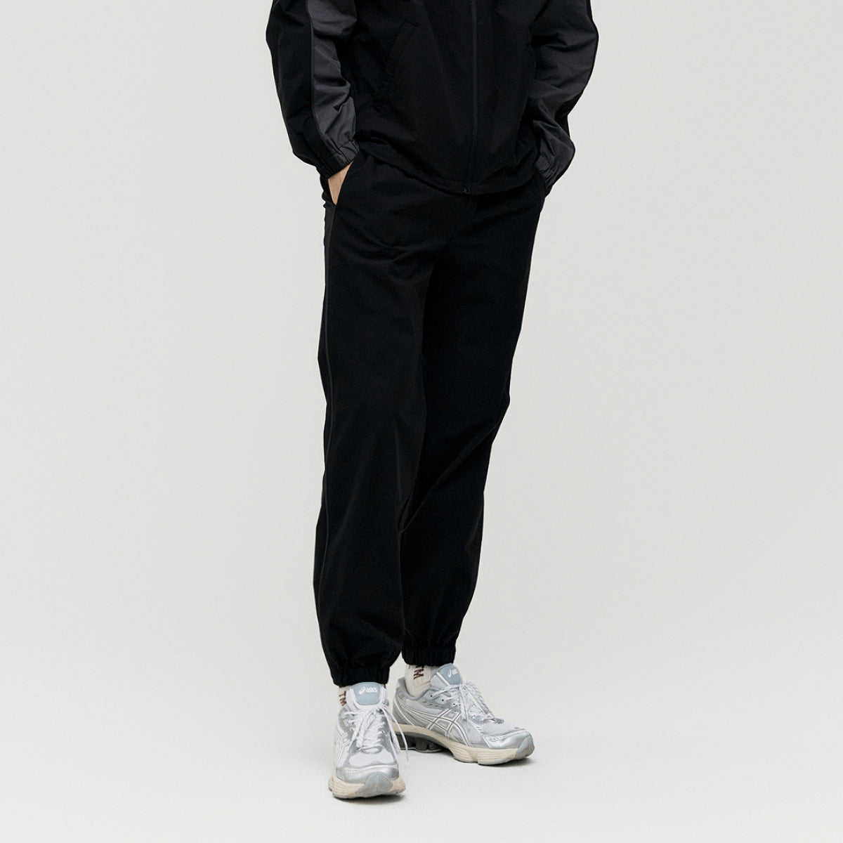 M'S STRETCH TRACK JOGGER - BLACK