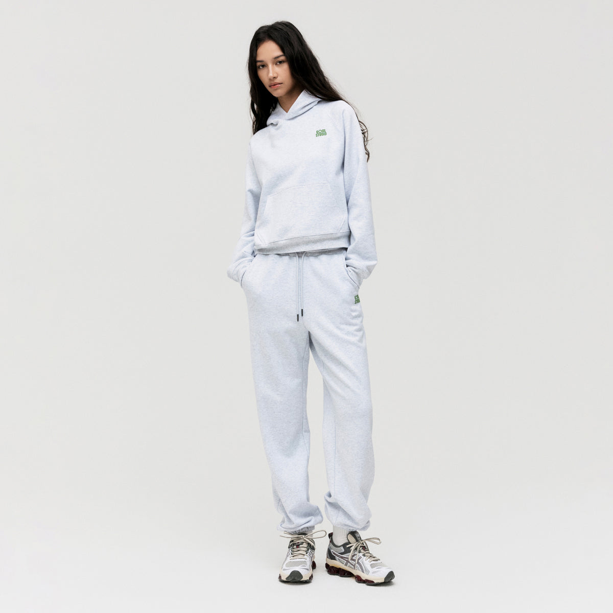 W'S ACTIVE JOGGER - MELANGE GREY