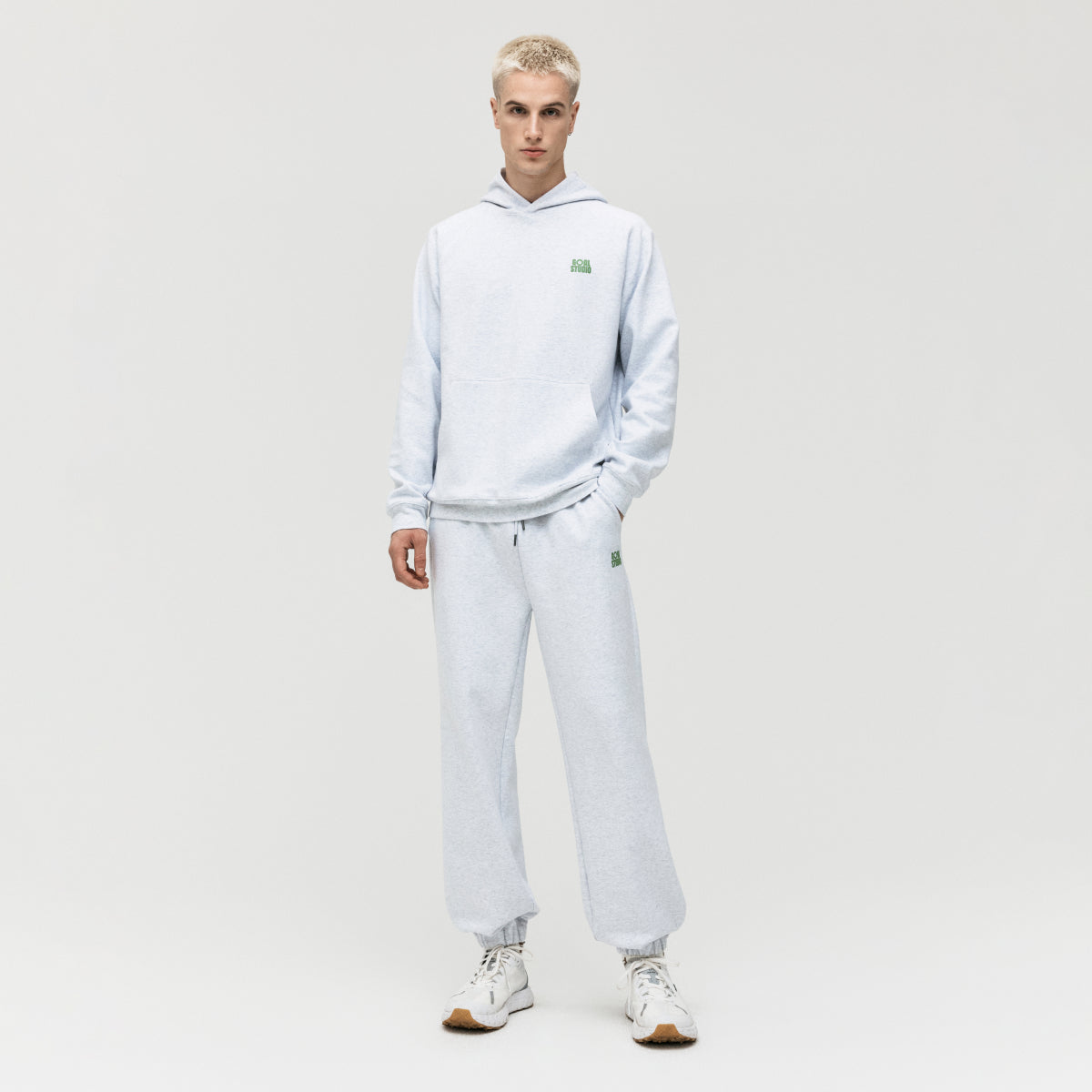 M'S ACTIVE JOGGER - MELANGE GREY