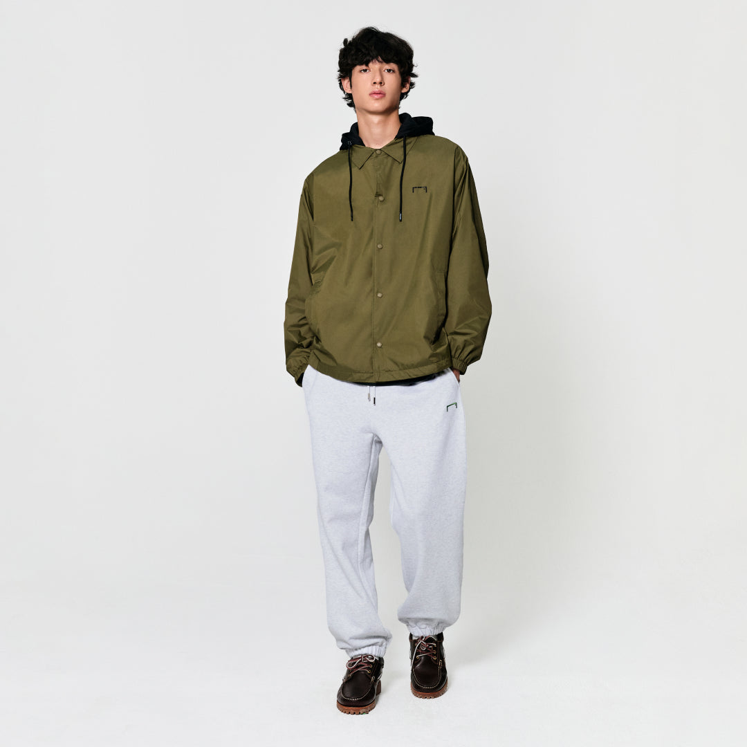 ゴールスタジオ グラフィティ コーチ ジャケット オリーブ グリーン