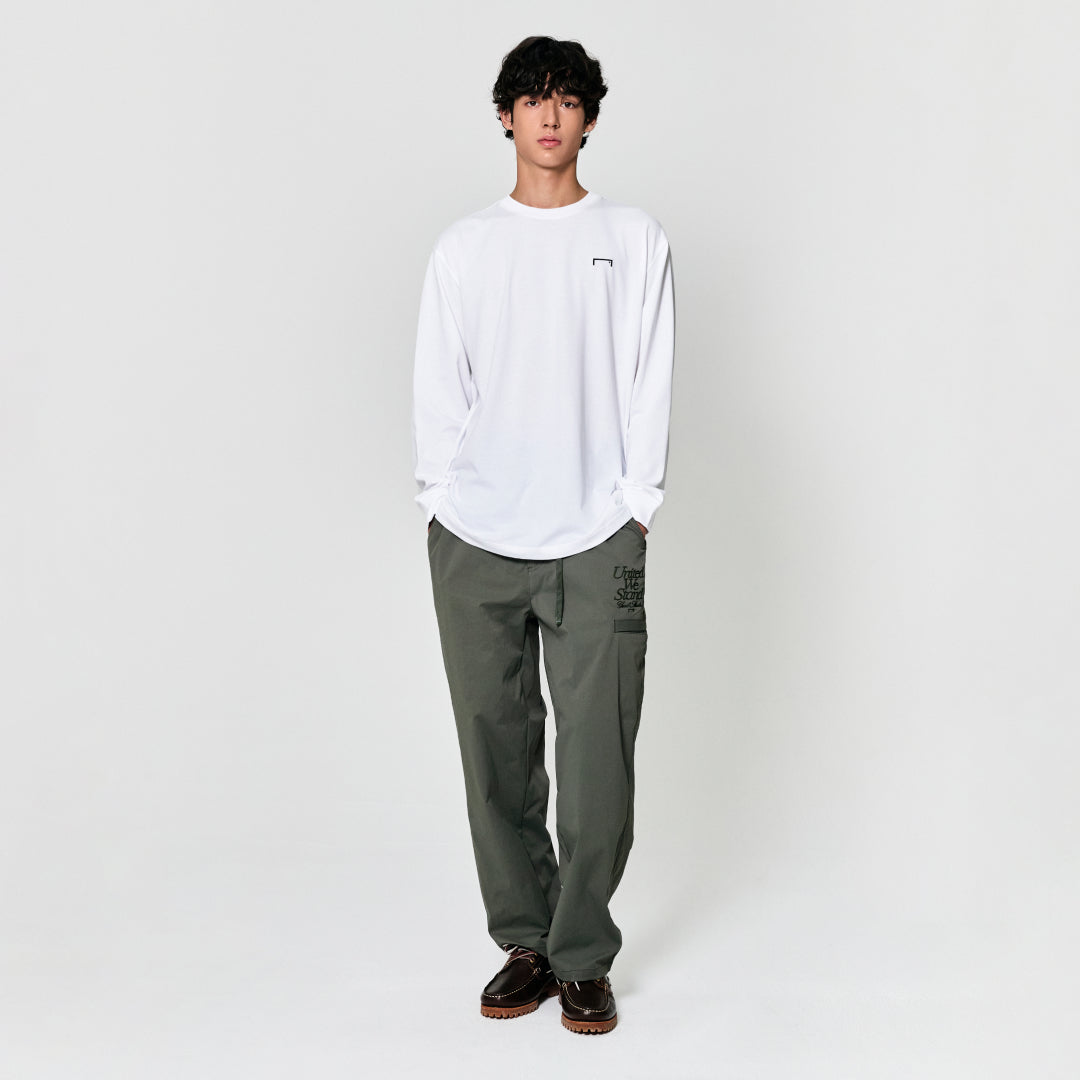 ゴールスタジオ エッセンシャル レイヤード ロング スリーブ ホワイト