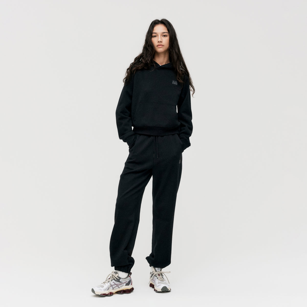 W'S ACTIVE HOODIE - BLACK