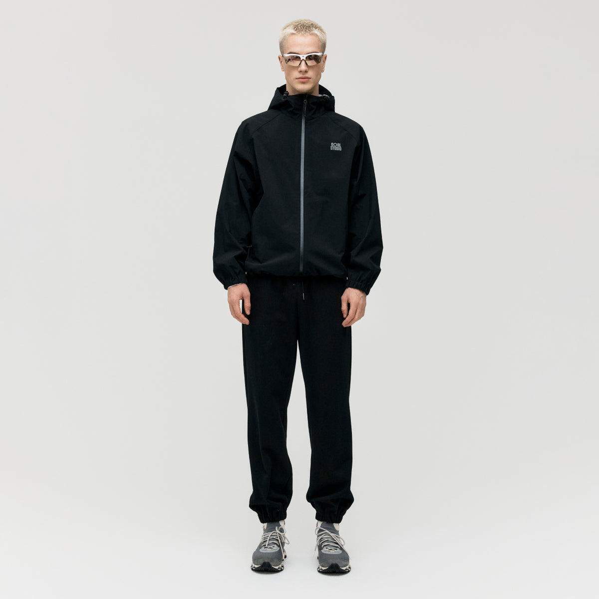 M'S 3LAYER ACTIVE JACKET - BLACK