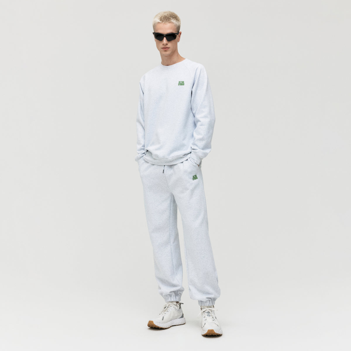 M'S ACTIVE SWEAT - MELANGE GREY