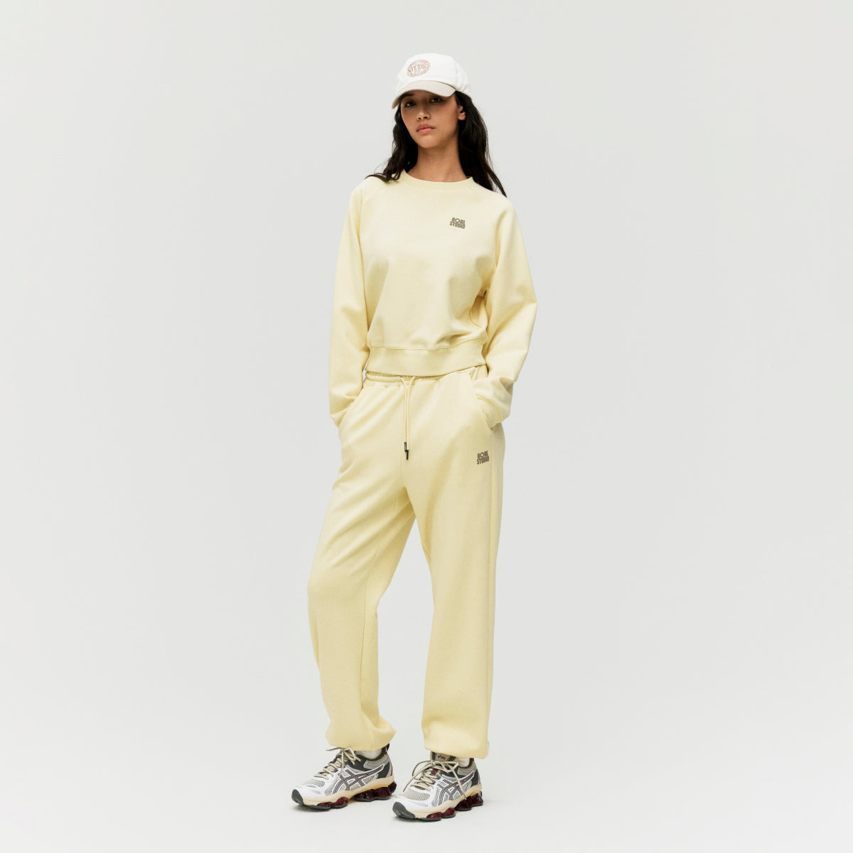 W'S ACTIVE SWEAT - LIGHT YELLOW