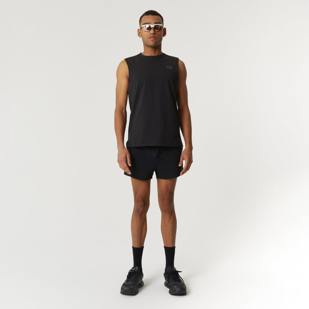 ゴールスタジオ メンズ エア ドライ スリーブレス ブラック