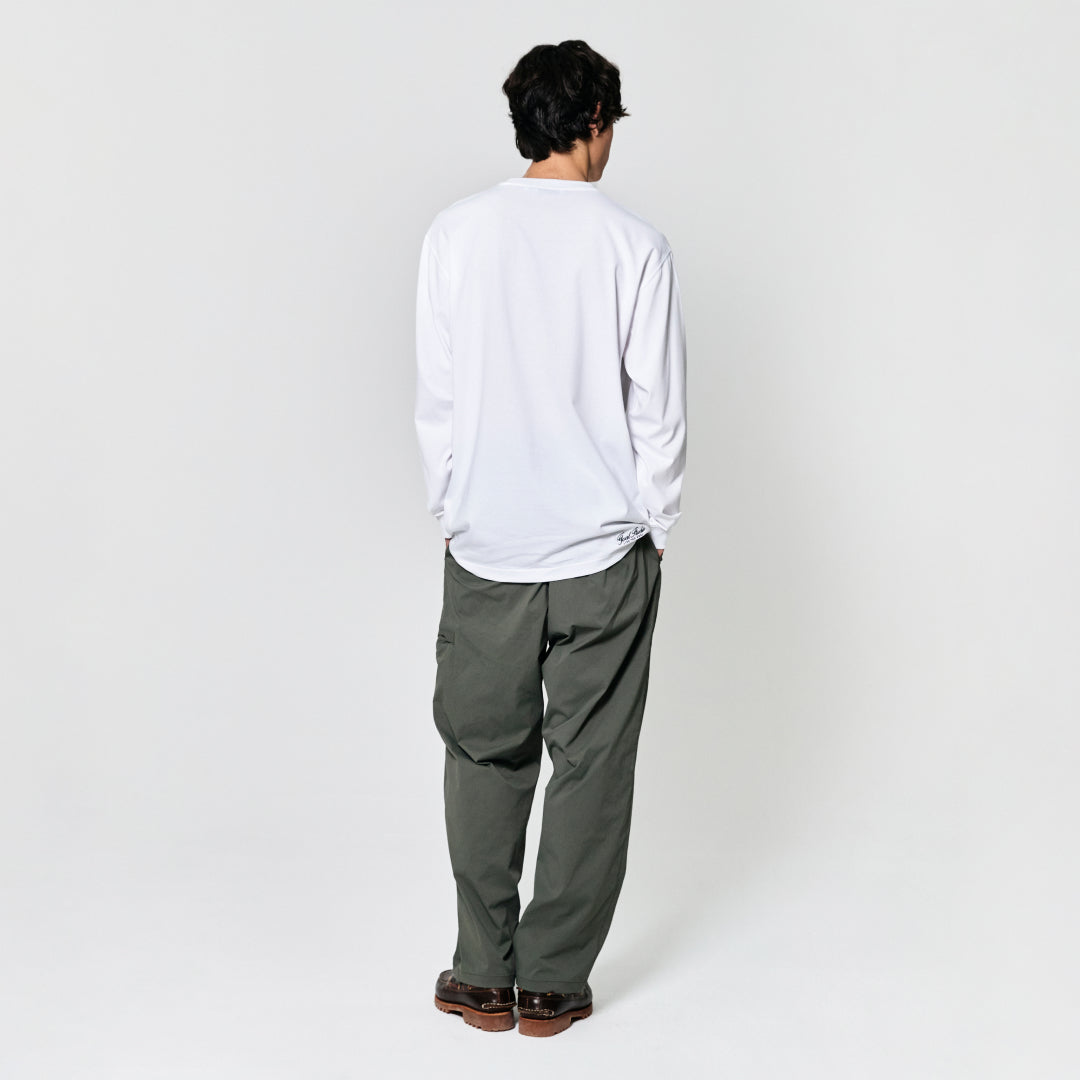 ゴールスタジオ エッセンシャル レイヤード ロング スリーブ ホワイト