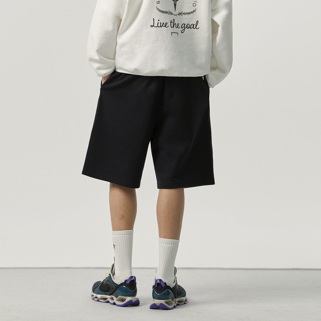 ゴールスタジオ エッセンシャル スモール ロゴ ショーツ ブラック