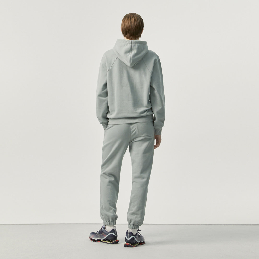 ゴールスタジオ スティッチド ビッグ ロゴ フーディー ライト カーキ