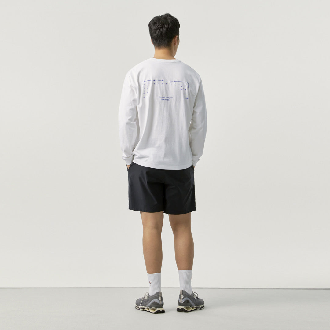 ゴールスタジオ コンプリート ユア ゴール ロング スリーブ ティー ホワイト