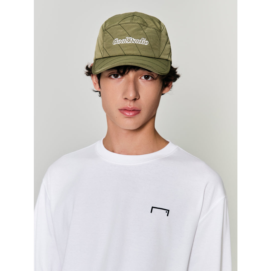 ゴールスタジオ スーパーボール キルト キャンプ キャップ オリーブ グリーン