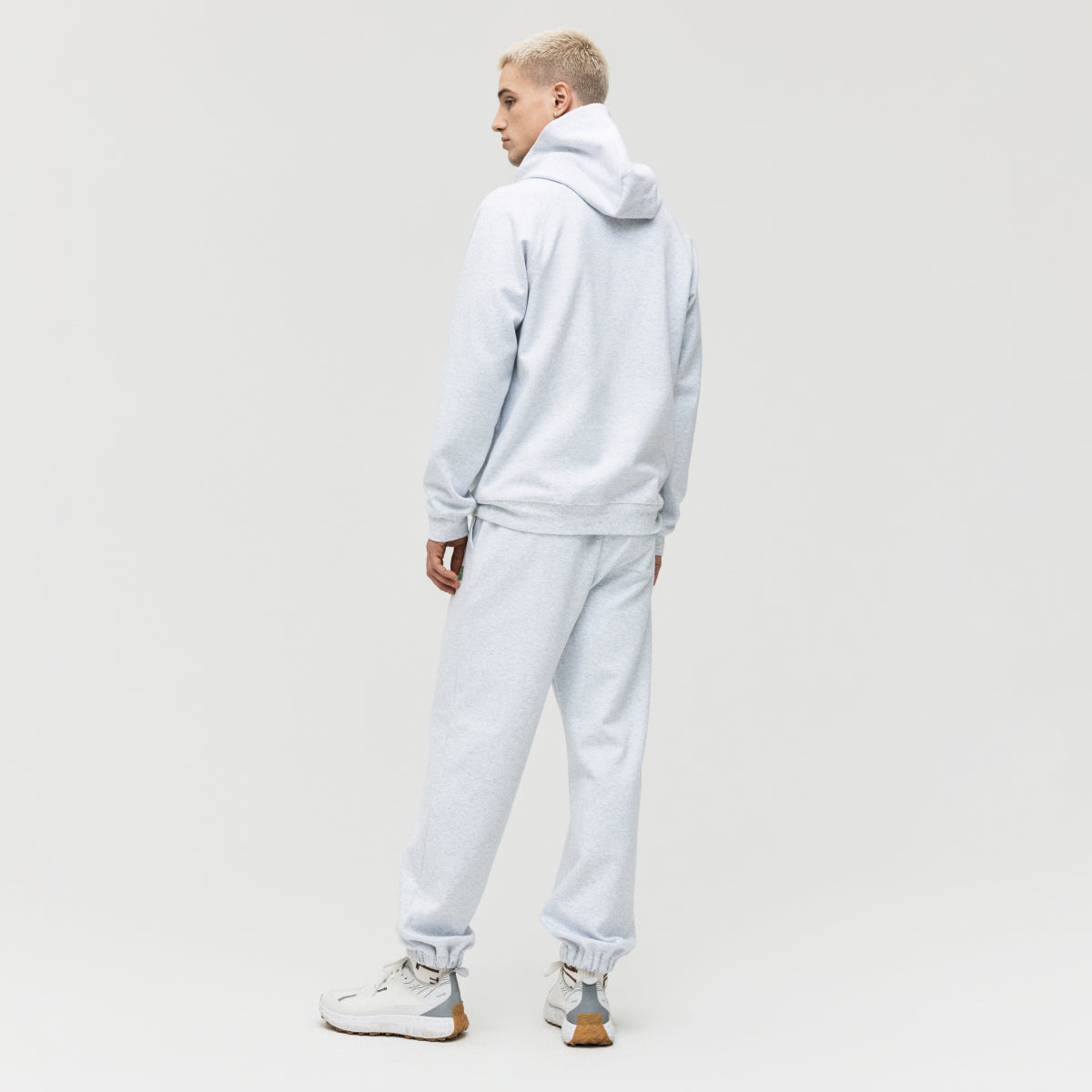 M'S ACTIVE HOODIE - MELANGE GREY