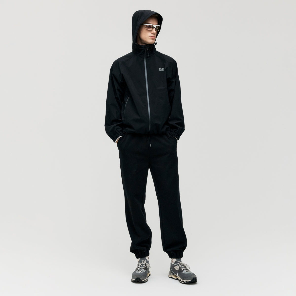 M'S 3LAYER ACTIVE JACKET - BLACK