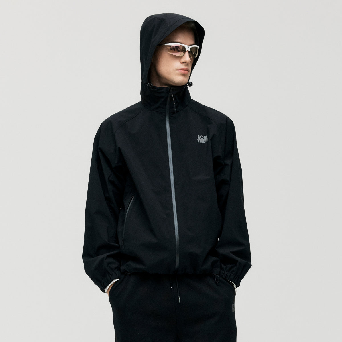 M'S 3LAYER ACTIVE JACKET - BLACK