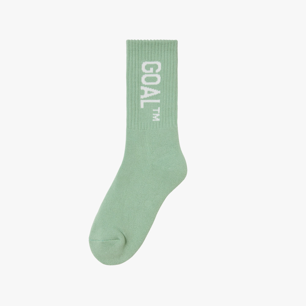 ゴールスタジオ エッセンシャル ゴール クルー ソックス ミント