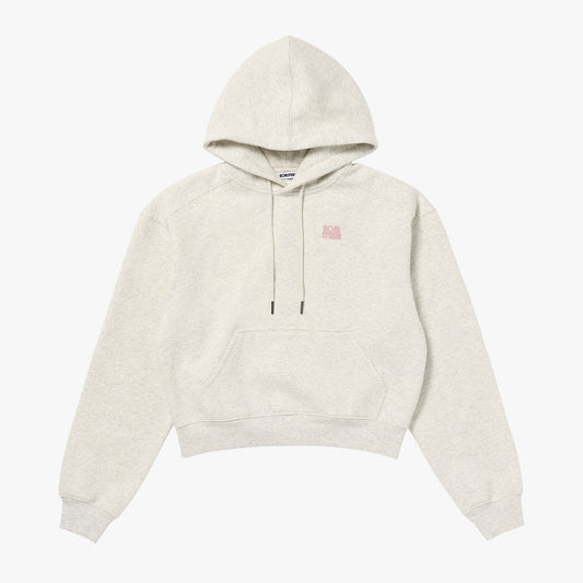 W'S ESSENTIAL BRUSHED HOODIE - OATMEAL