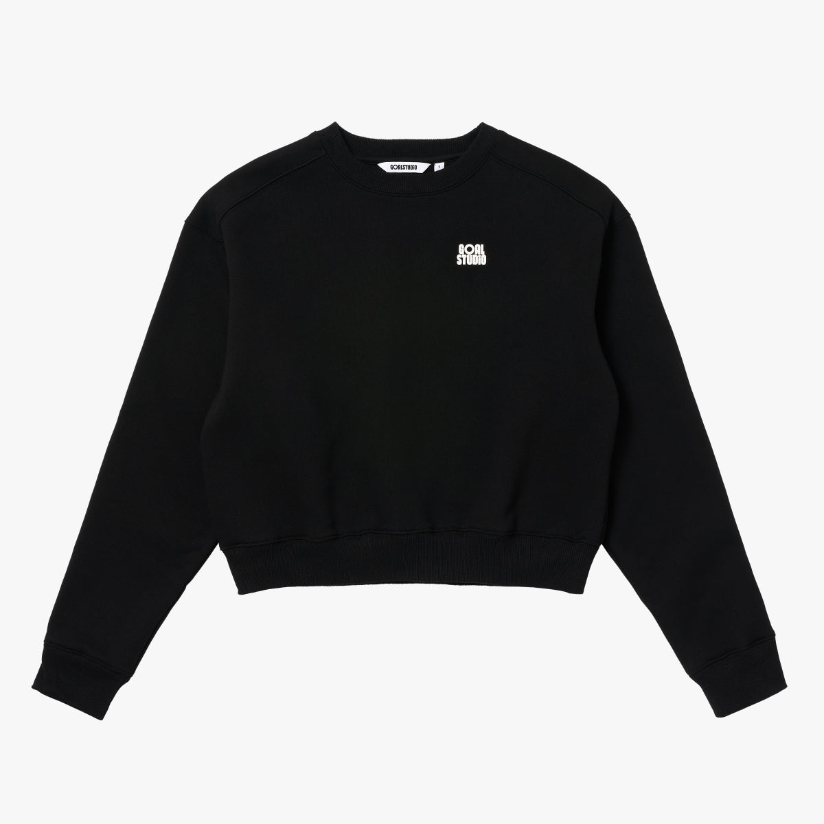W'S ESSENTIAL BRUSHED SWEAT - BLACK