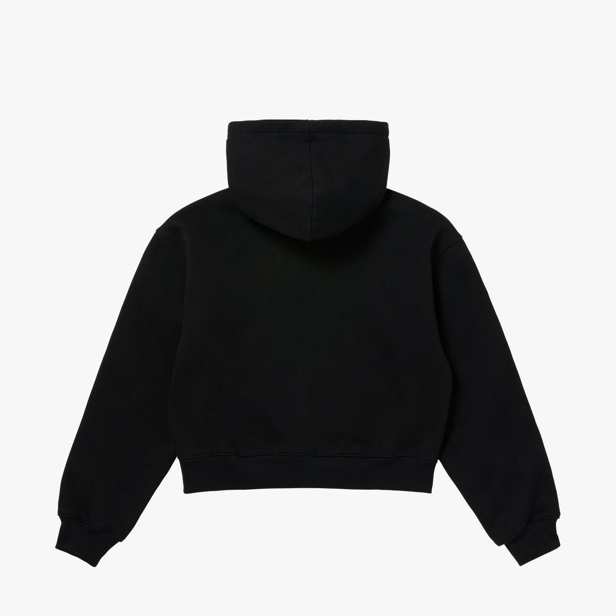 W'S ESSENTIAL BRUSHED HOODIE - BLACK