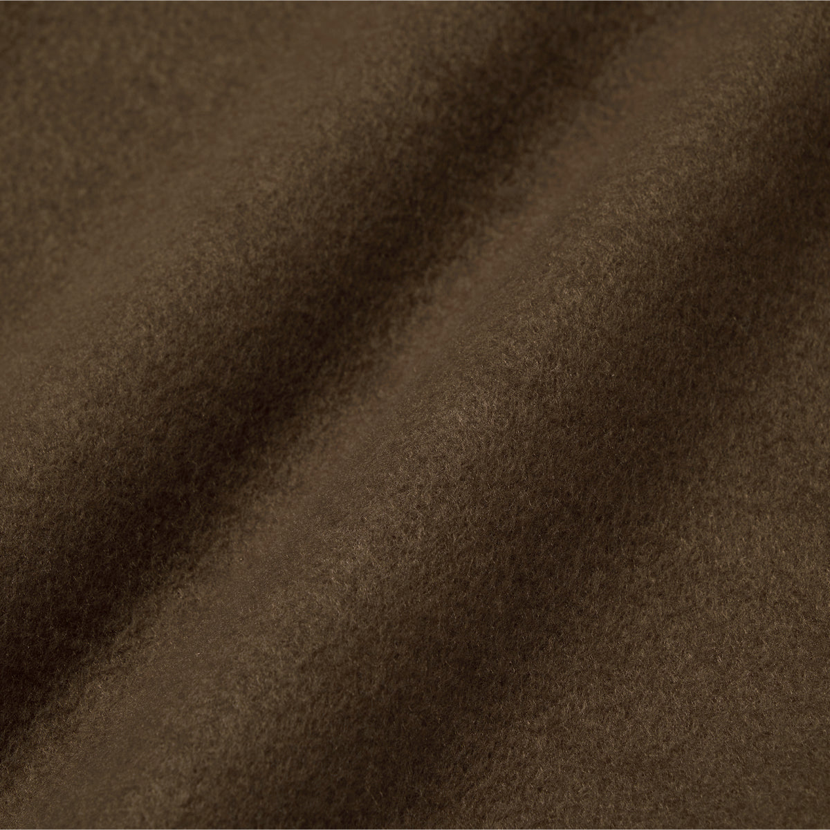 W'S ESSENTIAL BRUSHED SWEAT - DARK BROWN