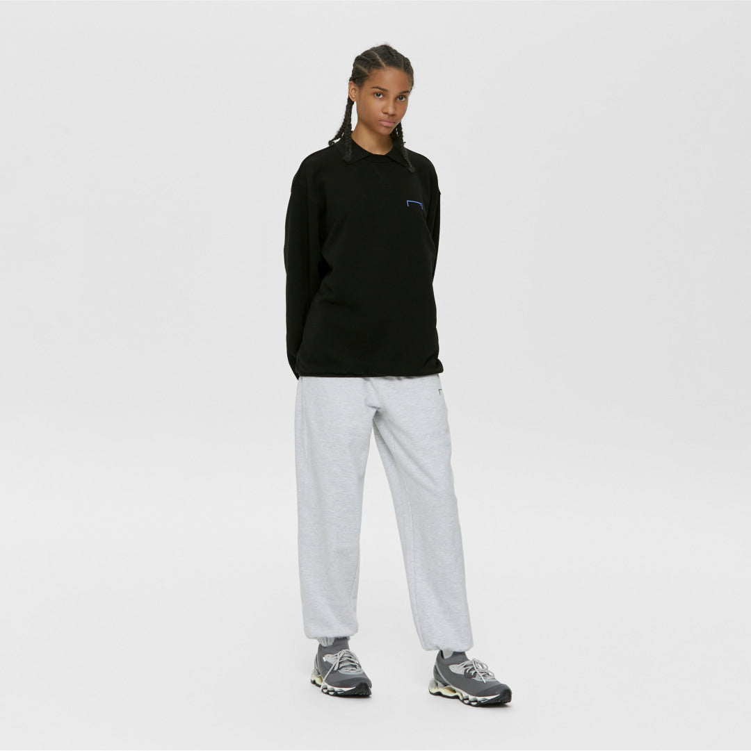 ゴールスタジオ エッセンシャル カラースウェット ブラック