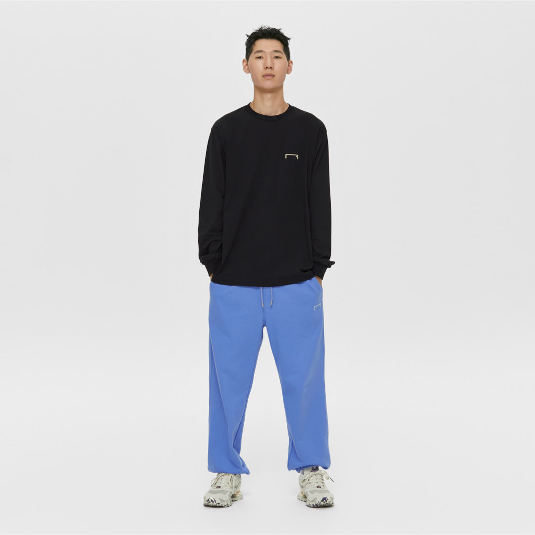 ゴールスタジオ エッセンシャル ゴール ビッグロゴ ロングスリーブ TEE ブラック