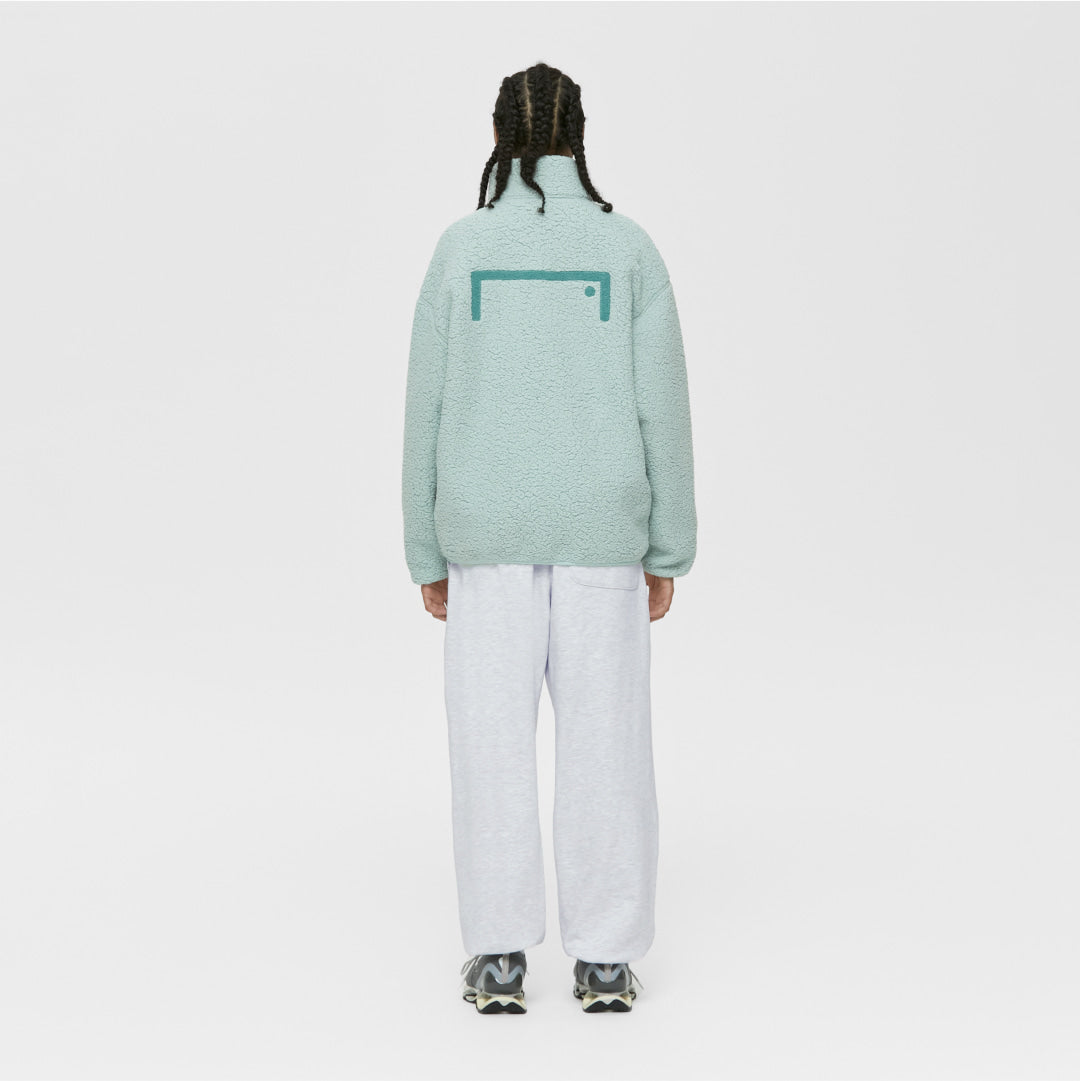 ゴールスタジオ アウト ポケット シェルパ フリース ジャケット ミント