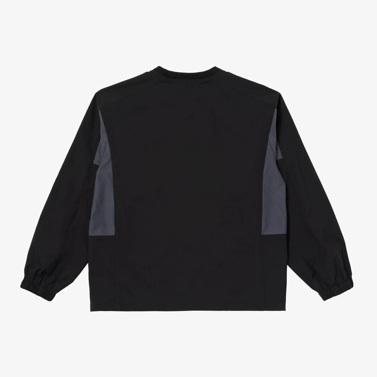 ESSENTIAL STRETCH WIND PULLOVER - BLACK