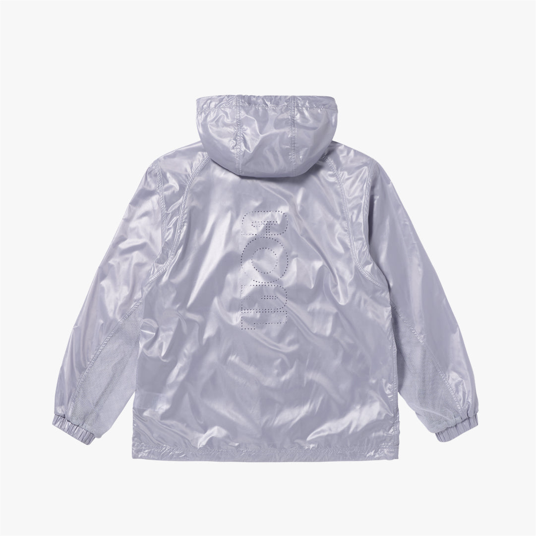 ゴールスタジオ グロッシー フーデッド ライトウェイト ジャケット ラベンダー