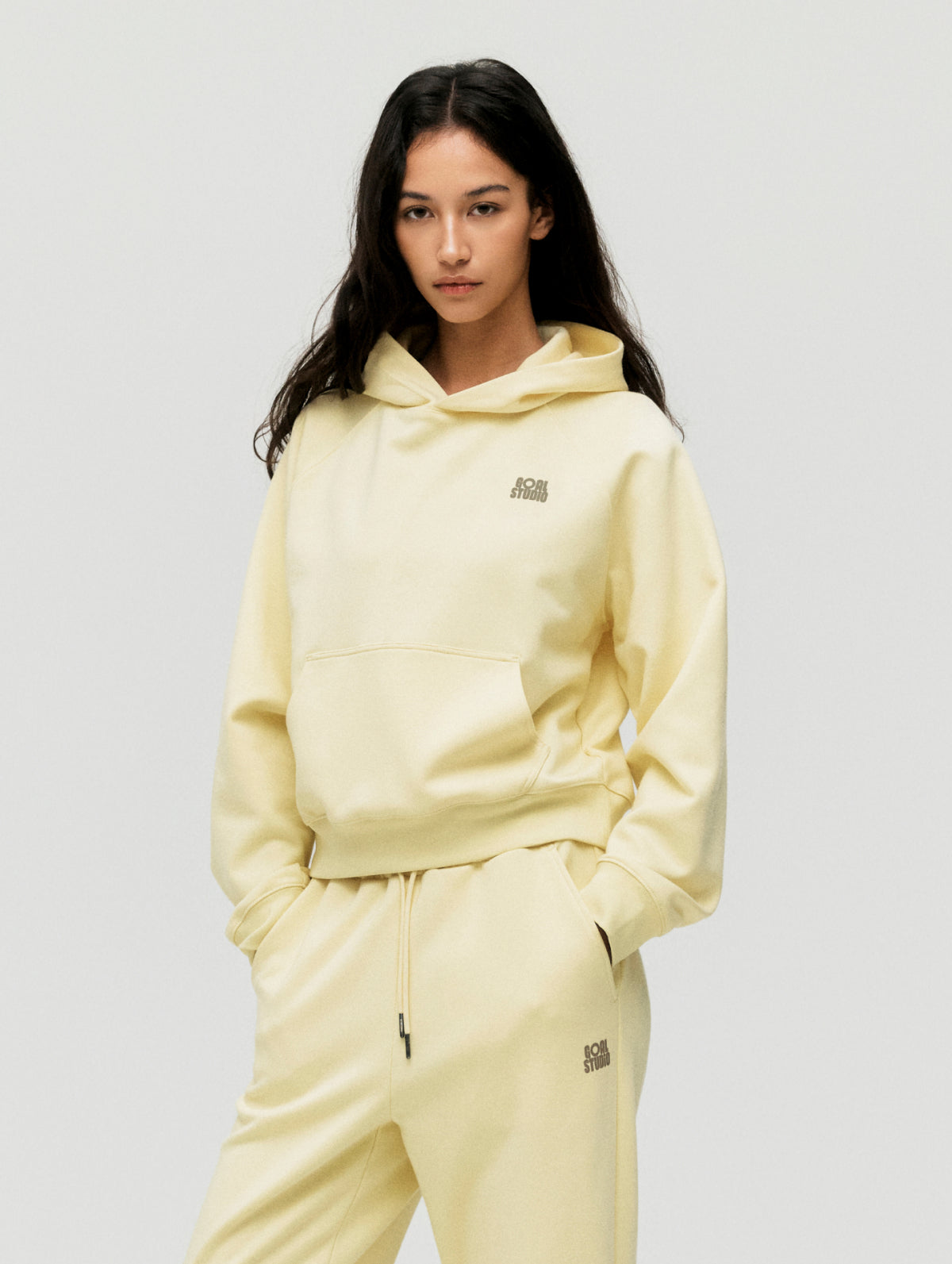 W'S ACTIVE HOODIE - LIGHT YELLOW