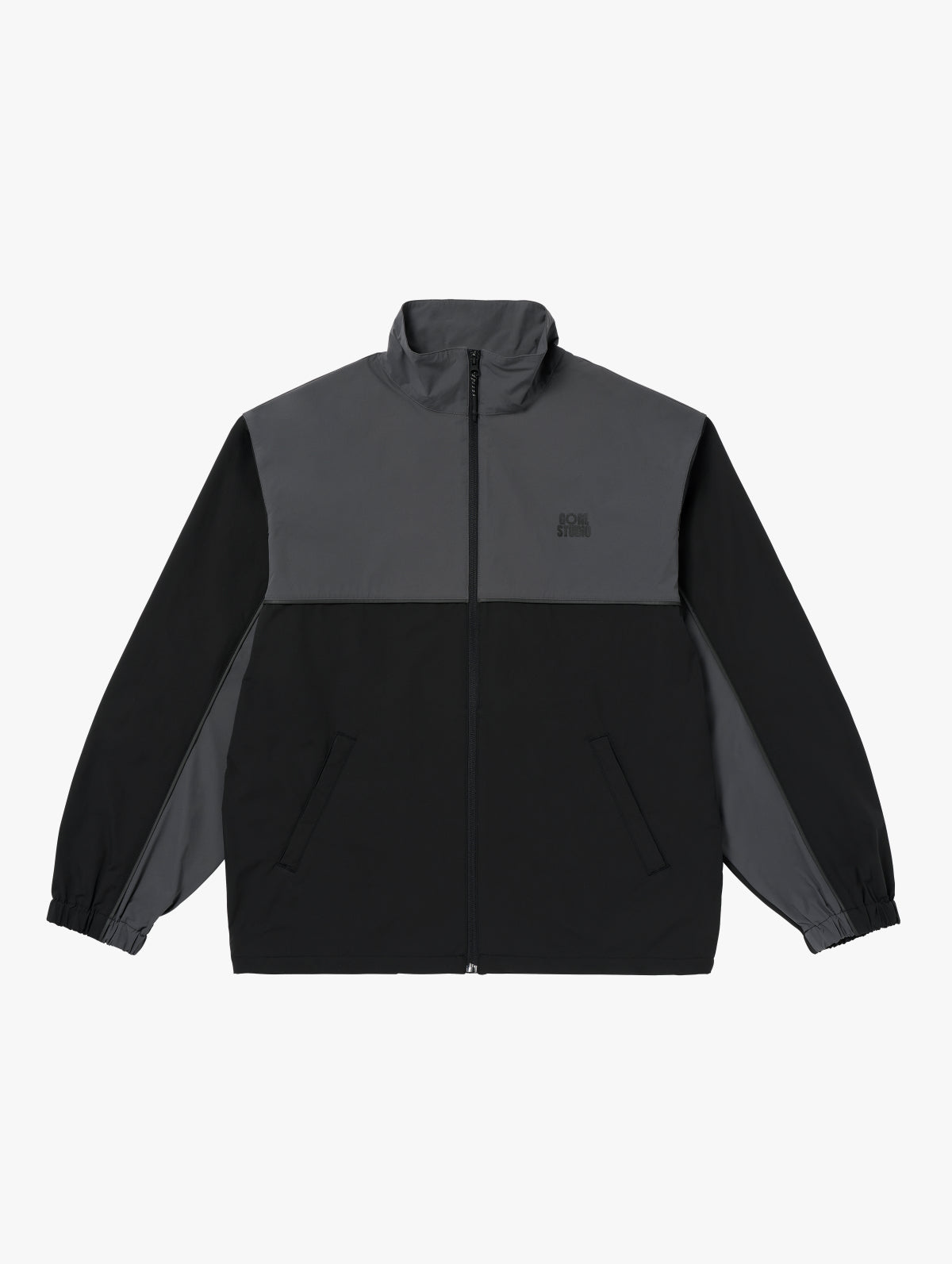 M'S STRETCH TRACK JACKET - BLACK