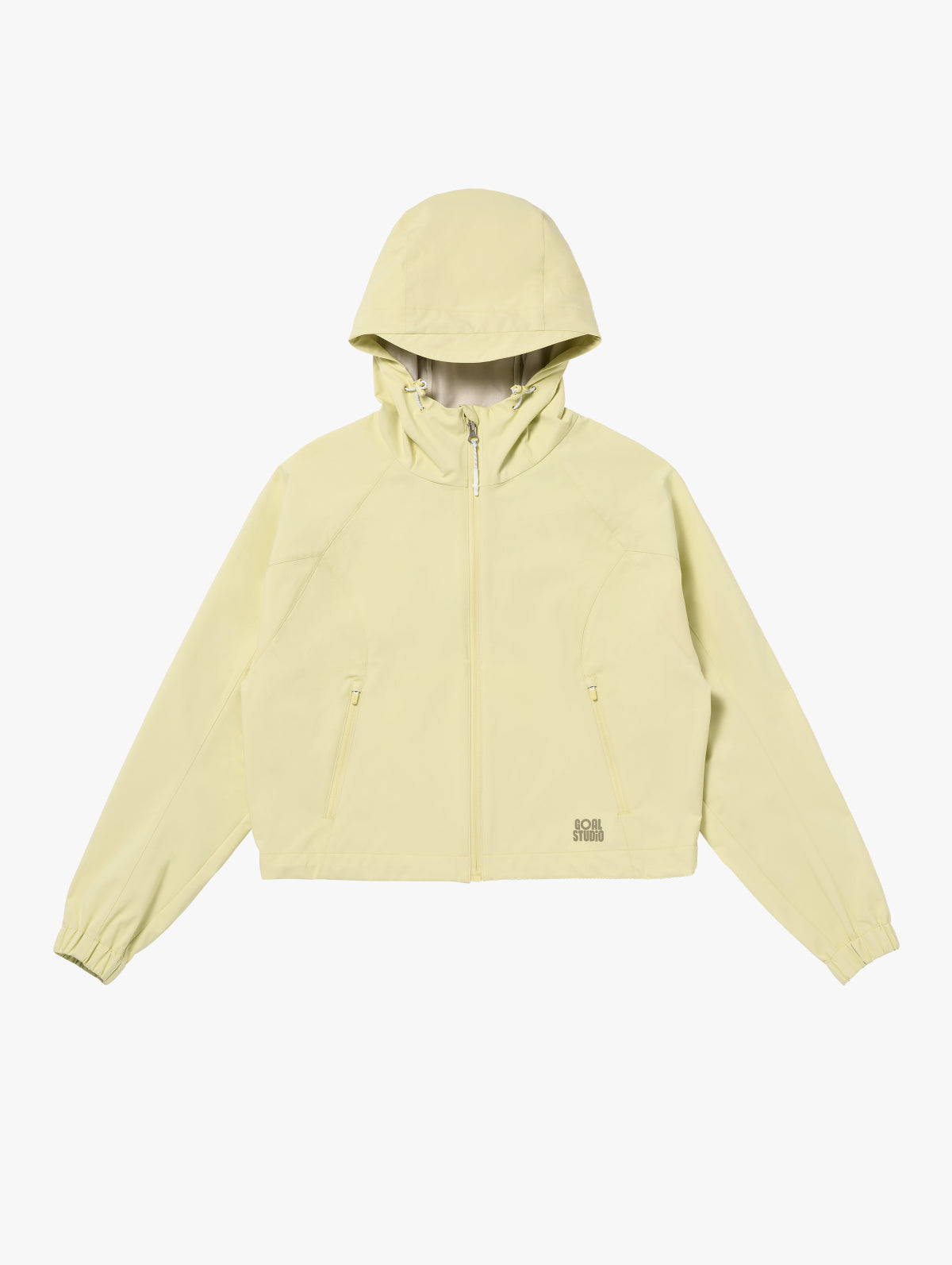 W'S 3LAYER CROPPED ACTIVE JACKET - LIGHT YELLOW