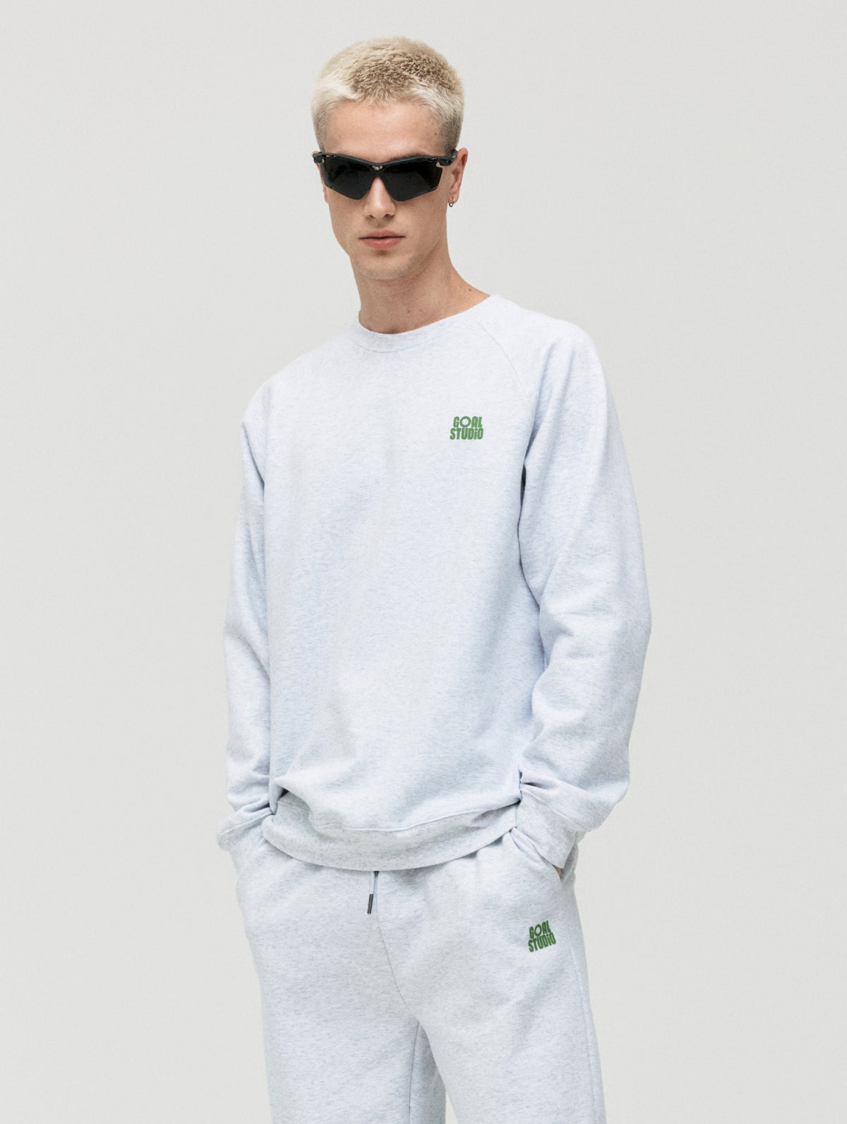 M'S ACTIVE SWEAT - MELANGE GREY