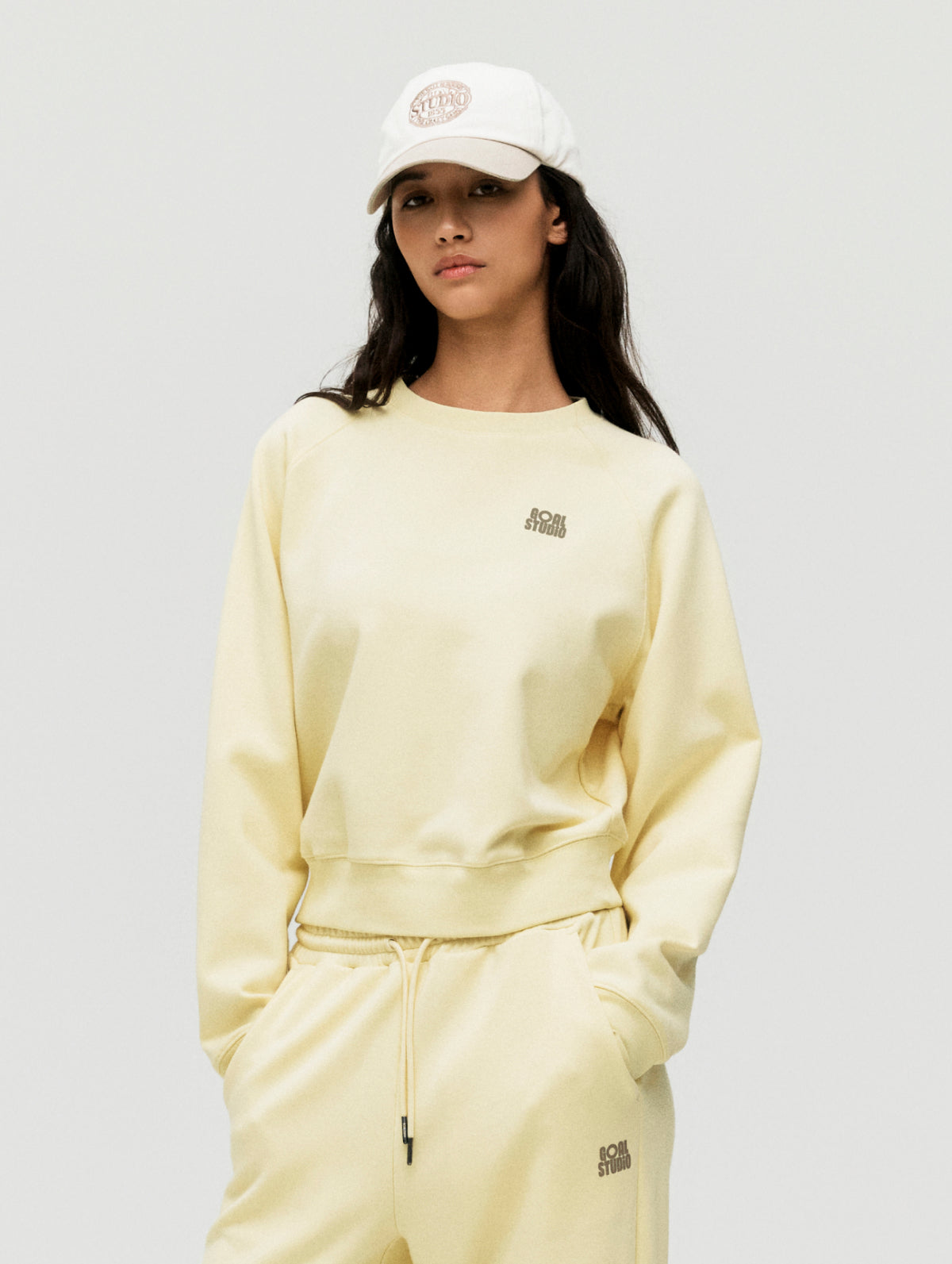 W'S ACTIVE SWEAT - LIGHT YELLOW