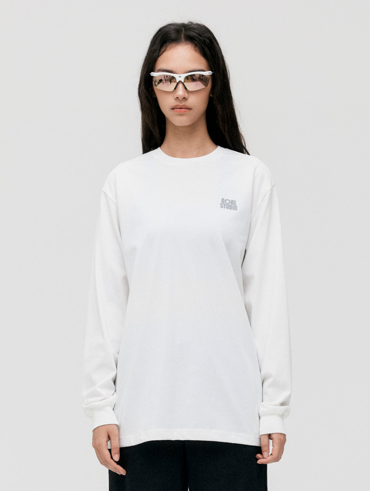ESSENTIAL LAYERED LONGSLEEVE TEE - OFF WHITE