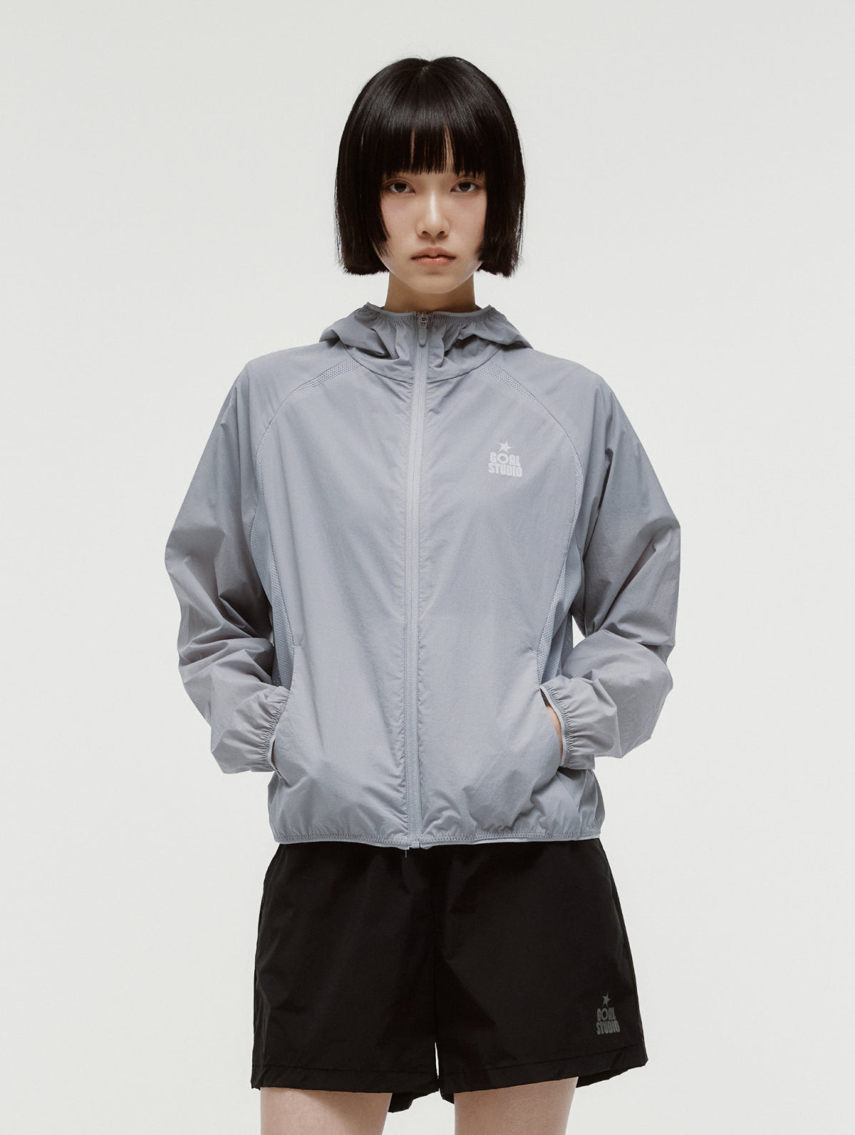 W'S ESSENTIAL SUPER LIGHT JACKET - LIGHT GREY