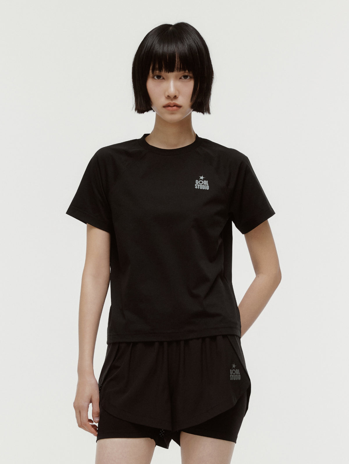 W'S ESSENTIAL AIRDRY TEE - BLACK