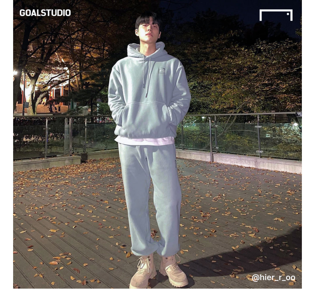 ゴールスタジオ エッセンシャル マイクロフリース ジョガー ミント