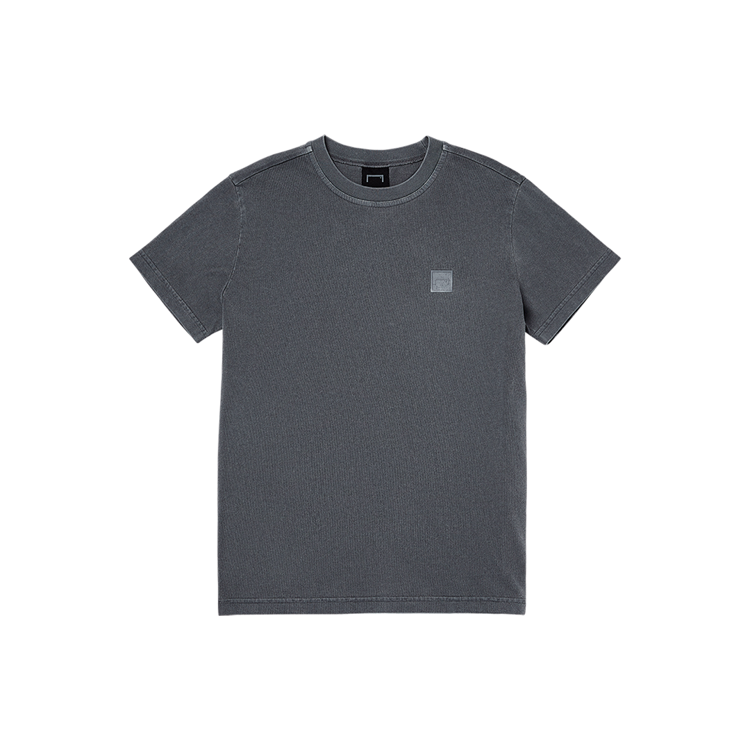 ゴールスタジオ シグネイチャー ウィメンズ ピグメント ダイ Tシャツ グレー