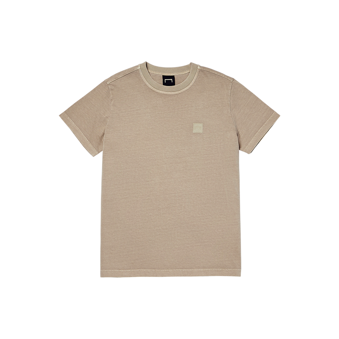 ゴールスタジオ シグネイチャー ウィメンズ ピグメント ダイ Tシャツ ベージュ