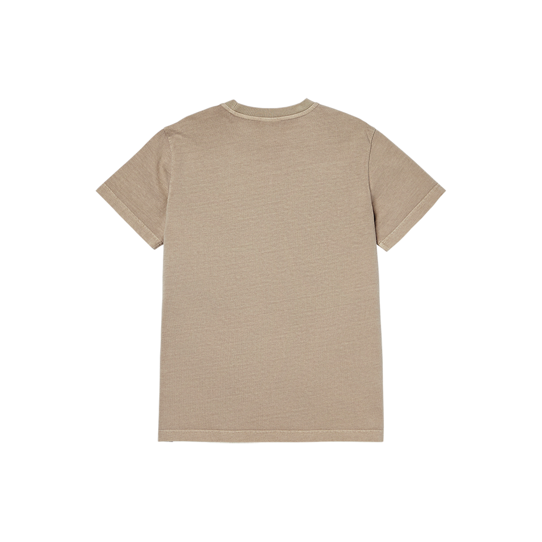 ゴールスタジオ シグネイチャー ウィメンズ ピグメント ダイ Tシャツ ベージュ