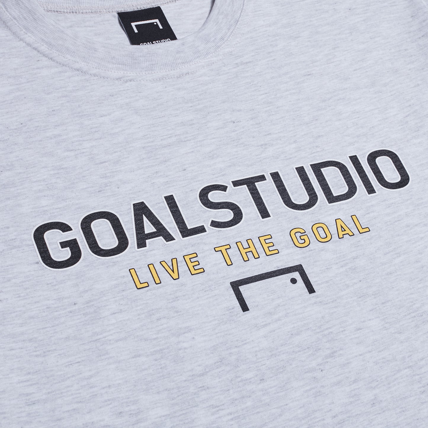 ゴールスタジオ フリーキック GOALPOST ロゴ 半袖 Tシャツ グレー