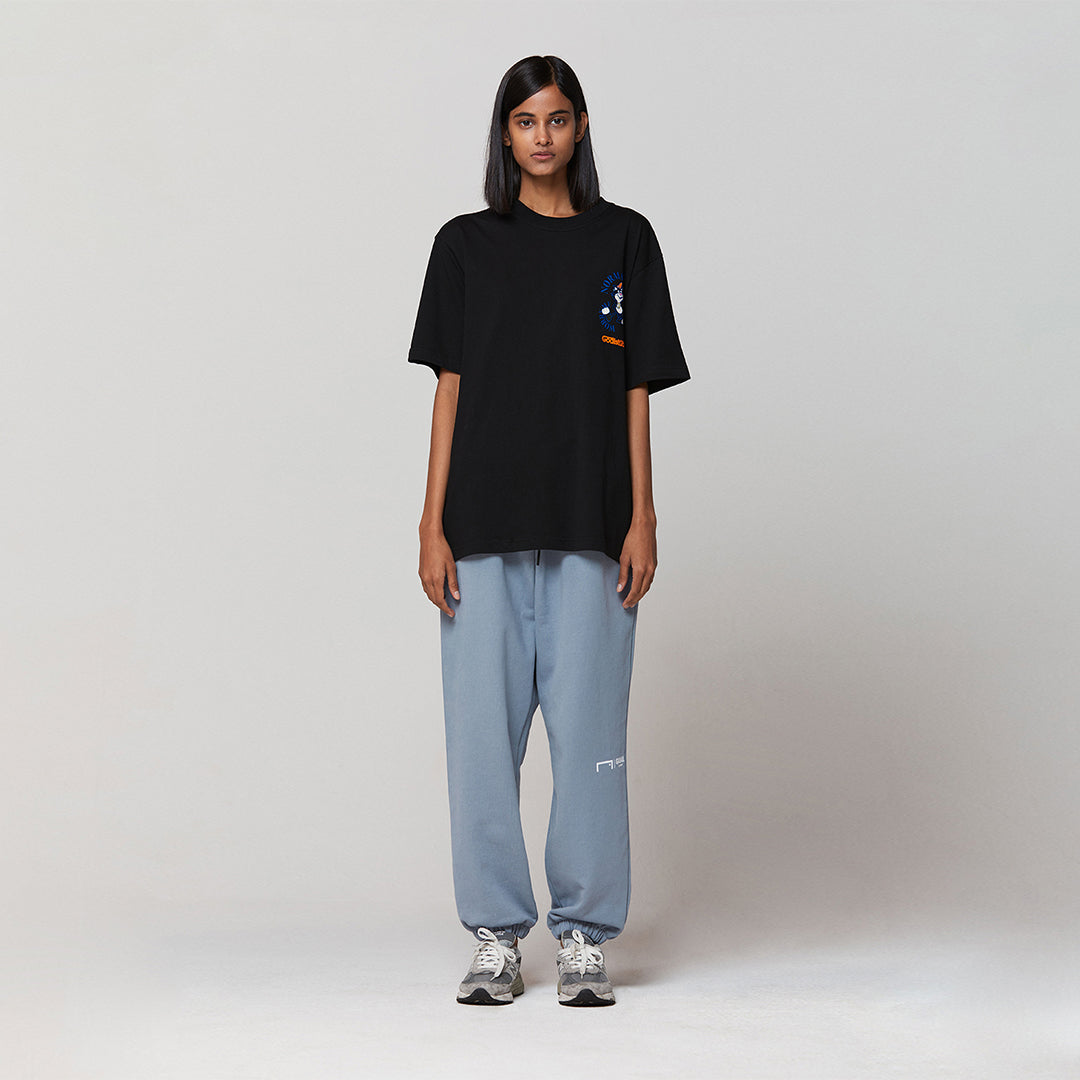 ゴールスタジオ フィアレス スパイラル 半袖 Tシャツ ブラック