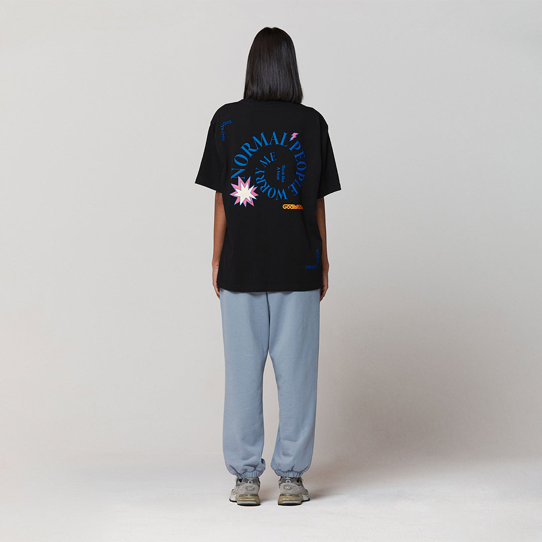 ゴールスタジオ フィアレス スパイラル 半袖 Tシャツ ブラック