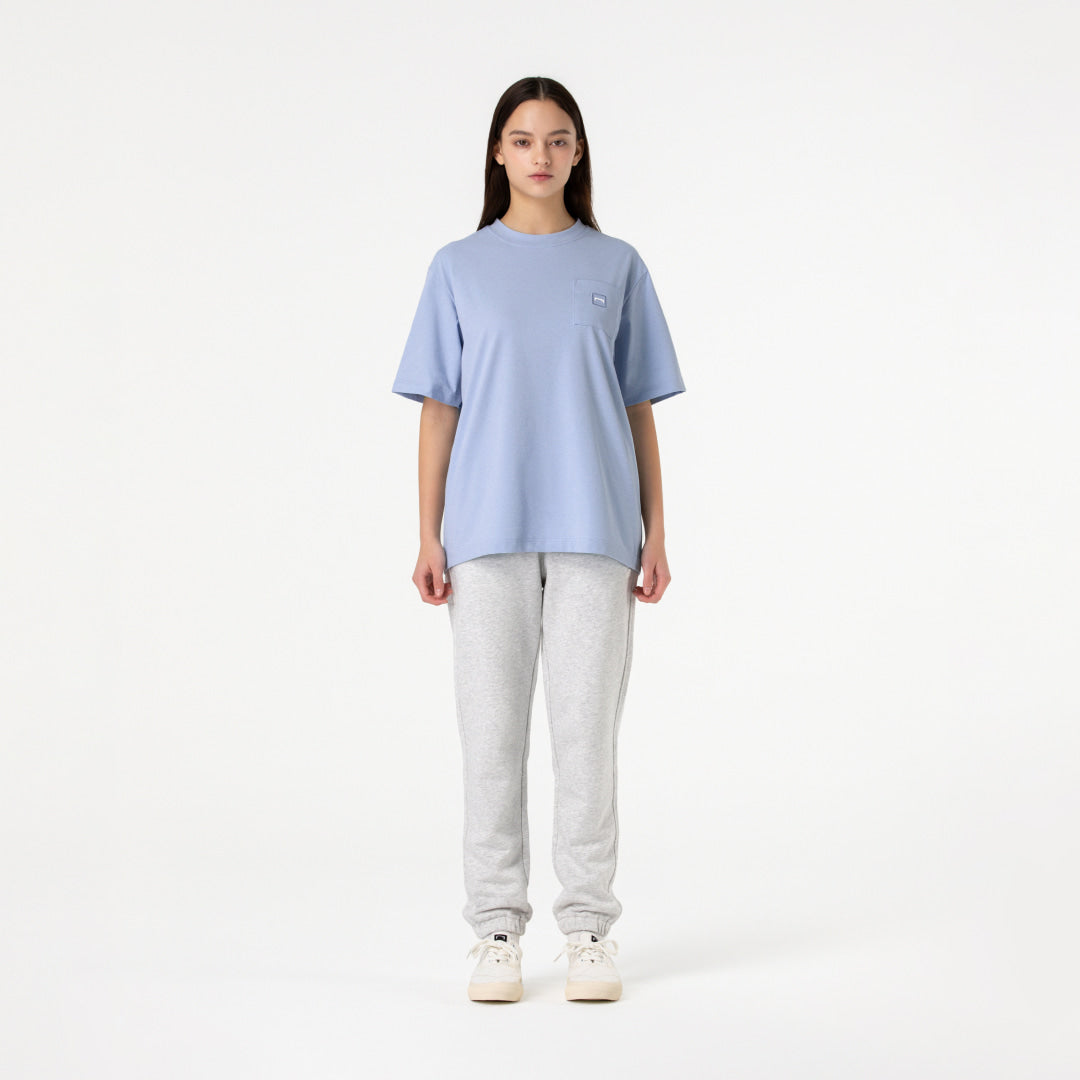 ゴールスタジオ エアドライ A-skin ポケット Tシャツ ライトブルー