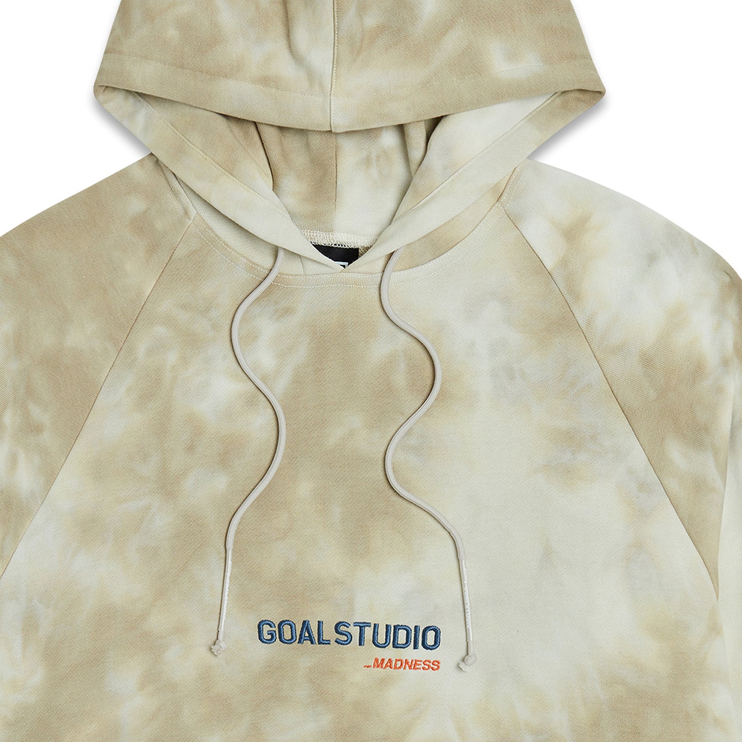 ゴールスタジオ タイダイ ルーズフィット パーカー ベージュ