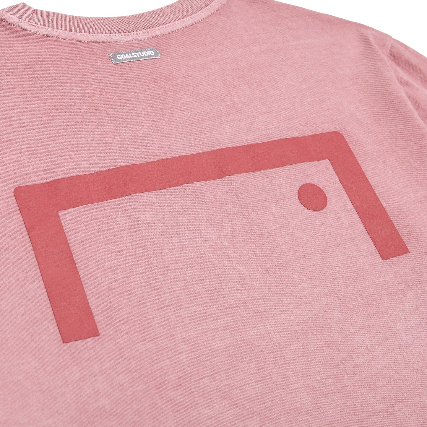 ゴールスタジオ ピグメントダイ ウォッシュ加工 半袖 Tシャツ ピンク