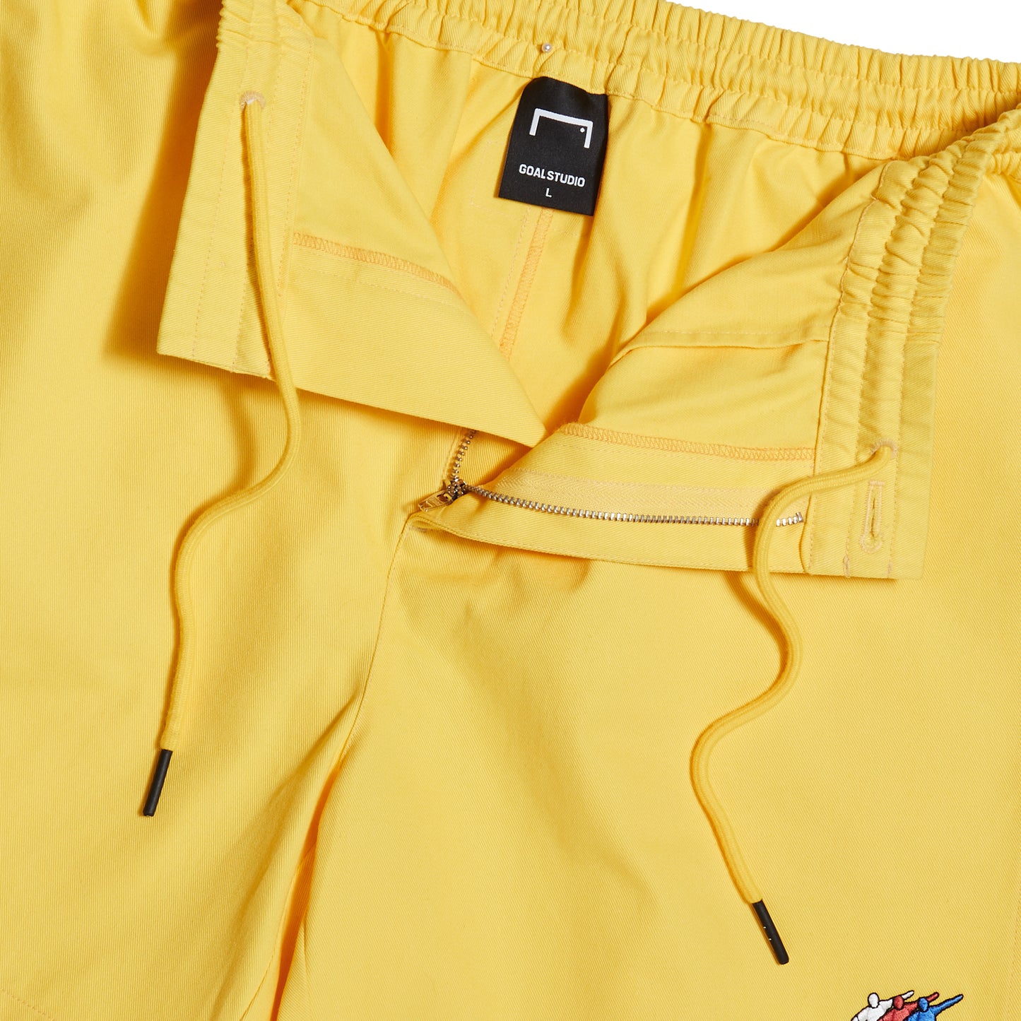 ゴールスタジオ フリーキック コットン チノ ショーツ イエロー