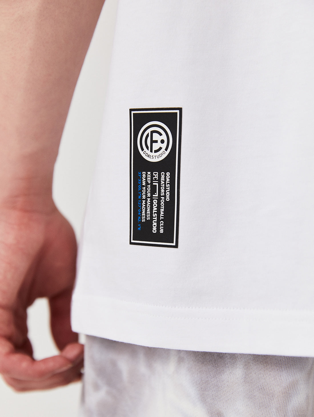 ゴールスタジオ CFC ロッカールーム 半袖 Tシャツ ホワイト